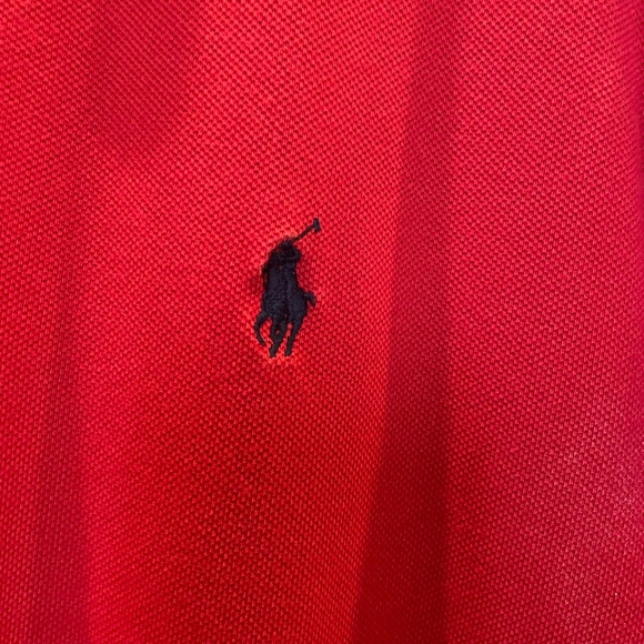 Ralph Lauren Bold Red Polo Shirt for Men - Picture 2 of 4